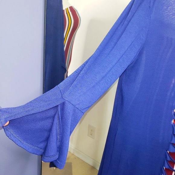 NWOT 💕Plus Size Duster Cardigan Sweater with Rips - Picture 6 of 6